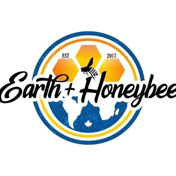 Earth and Honeybee logo