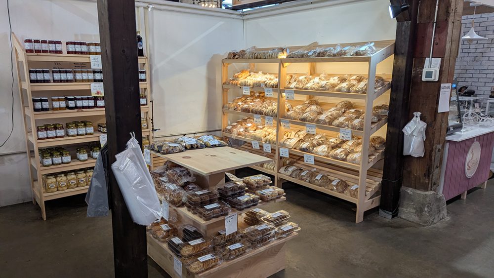 The Fresh Dough Bakery stand