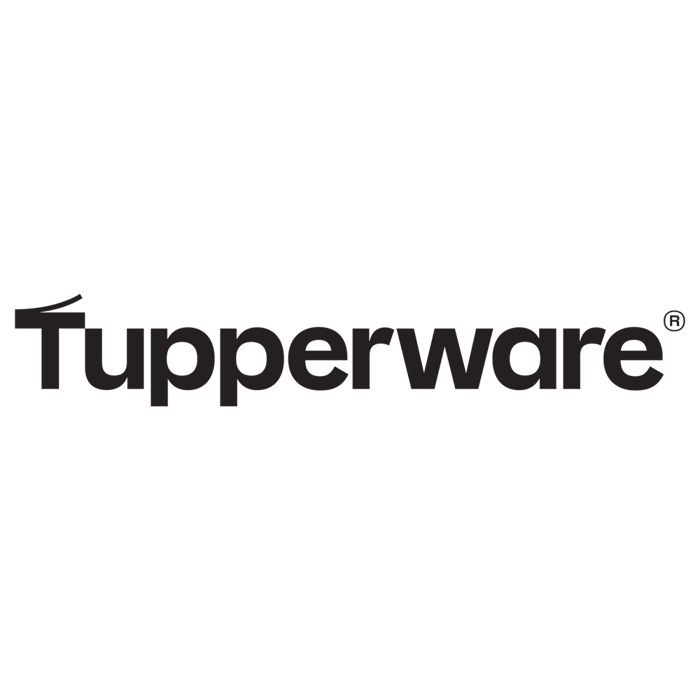 Tupperware with Kim B logo