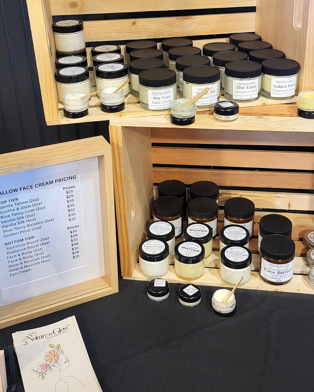 Tallow face and body creams